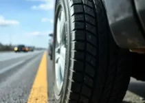 detalhe no pneu